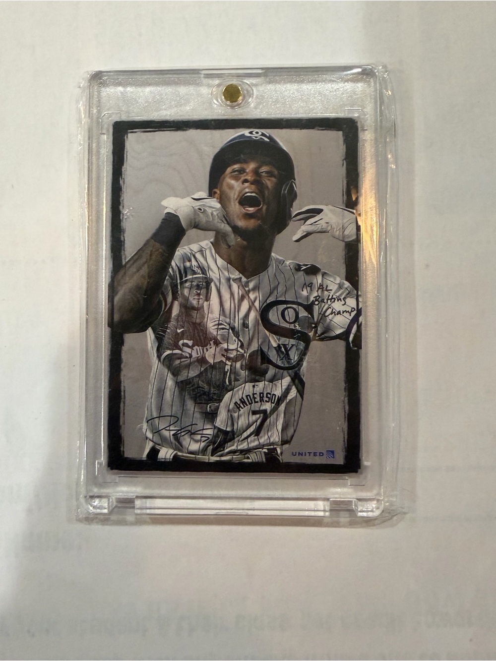 Chicago White Sox Framed Baseball Card - Tim Anderson